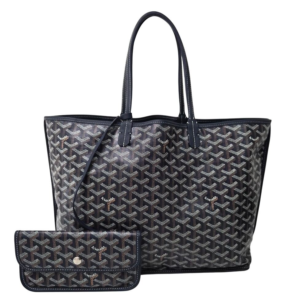 Goyard Reversible Anjou PM Tote Navy